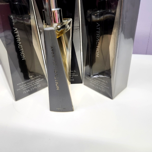 Avon Other - Avon Attraction Spray Cologne in Black and Silver